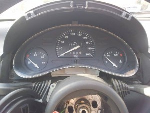Výměna budíků přístrojové desky Opel Corsa B 4